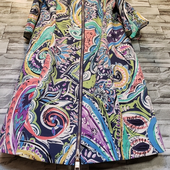 Nicole Miller abstract dress size 6 - Picture 4 of 16